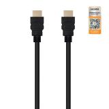 Nanocable - HDMI V2.0, 0.5m cable HDMI 0,5 m HDMI tipo A (Estándar) Negro