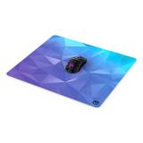 ENDORFY - Crystal Blue L Alfombrilla de ratón para juegos Negro, Azul