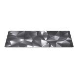 ENDORFY - Crystal Black XL Alfombrilla de ratón para juegos Negro, Gris, Blanco