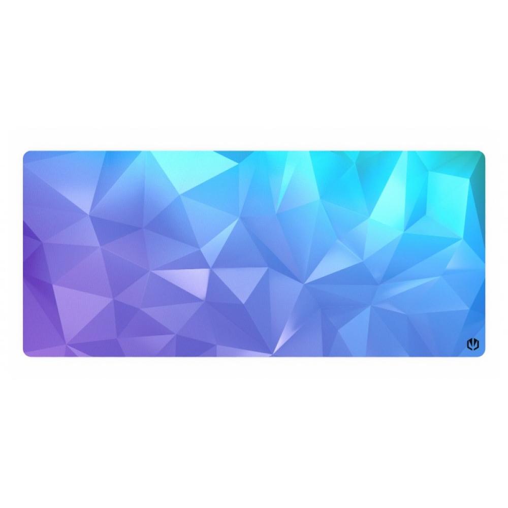 ENDORFY - Crystal Blue XL Alfombrilla de ratón para juegos Negro, Azul