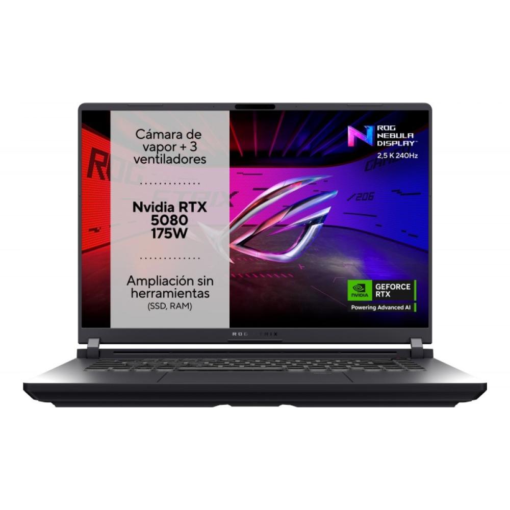 ASUS - ROG Strix G16 G615LW-S5003 - Ordenador Portátil Gaming de 16" WQXGA 240Hz (Intel Core Ultra 9 275HX, 32GB RAM, 1TB SSD, N