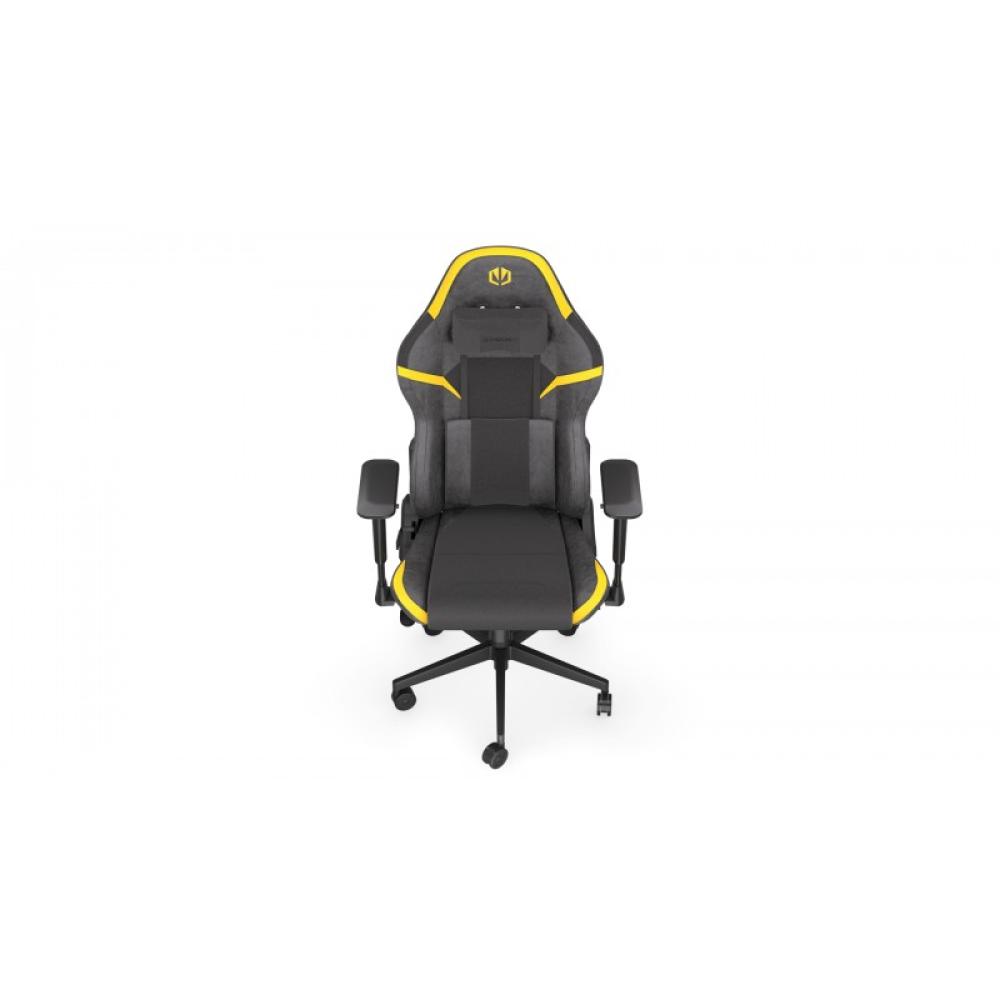 ENDORFY - Scrim YL Butaca para jugar Asiento de malla Negro, Amarillo