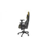 ENDORFY - Scrim YL Butaca para jugar Asiento de malla Negro, Amarillo