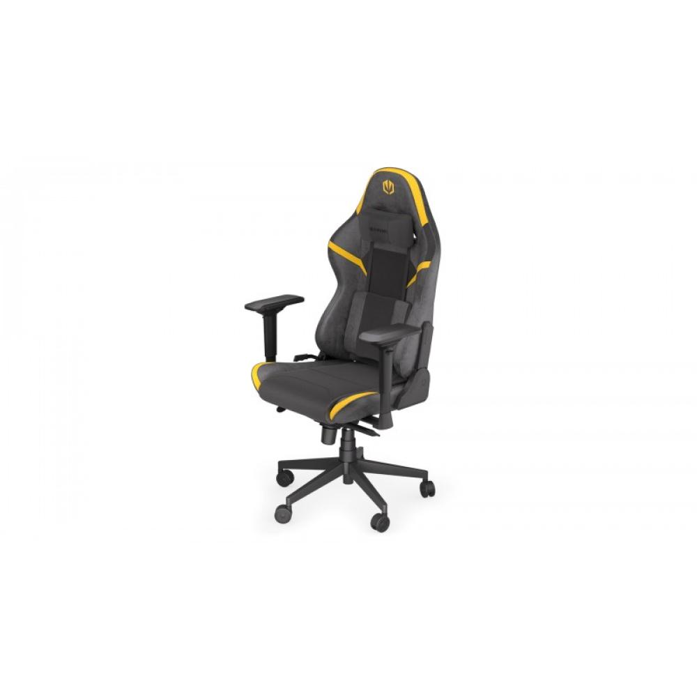 ENDORFY - Scrim YL Butaca para jugar Asiento de malla Negro, Amarillo