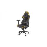 ENDORFY - Scrim YL Butaca para jugar Asiento de malla Negro, Amarillo