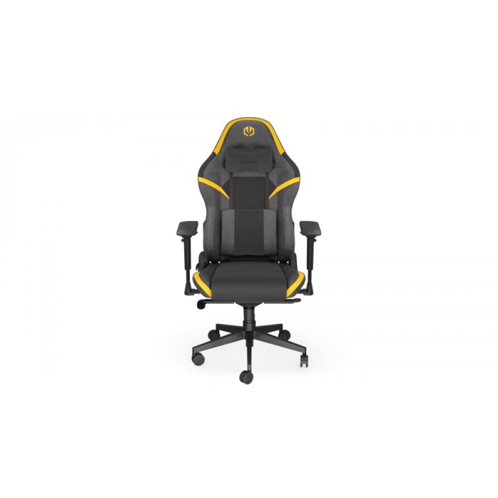 ENDORFY - Scrim YL Butaca para jugar Asiento de malla Negro, Amarillo