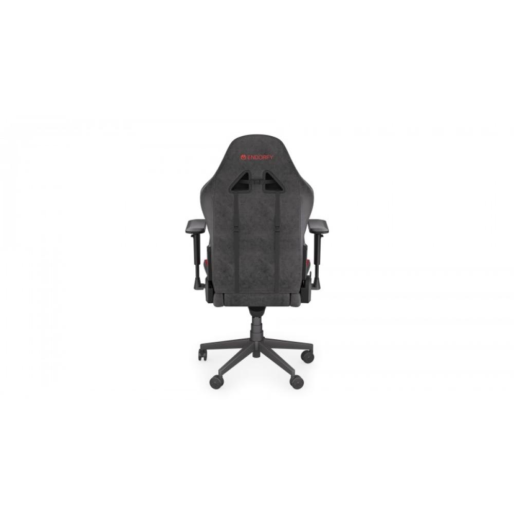ENDORFY - Scrim RD Butaca para jugar Asiento de malla Negro, Rojo