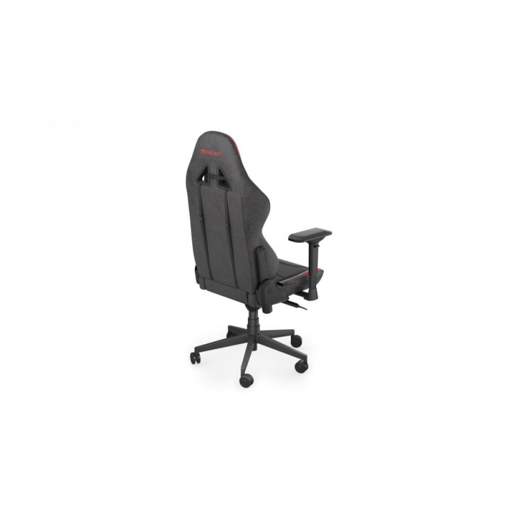 ENDORFY - Scrim RD Butaca para jugar Asiento de malla Negro, Rojo