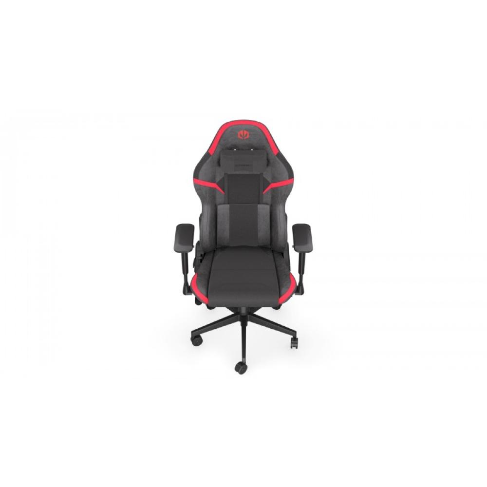 ENDORFY - Scrim RD Butaca para jugar Asiento de malla Negro, Rojo