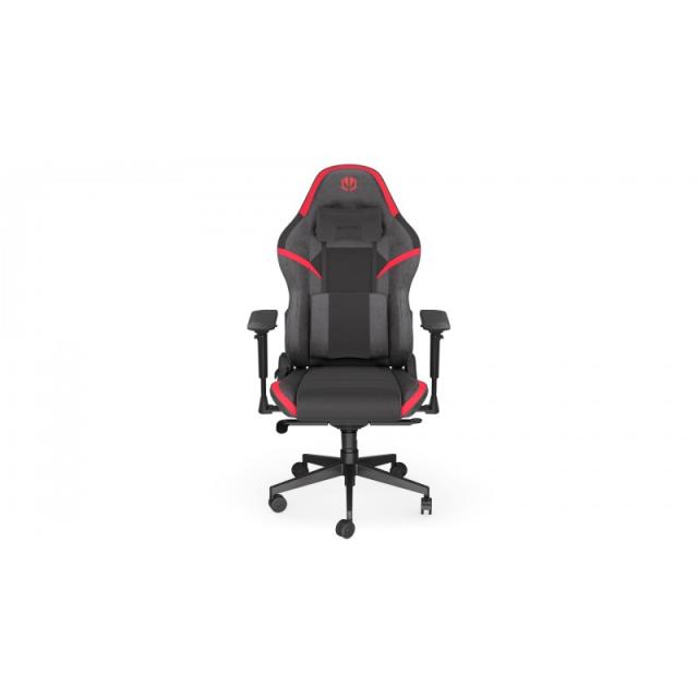 ENDORFY - Scrim RD Butaca para jugar Asiento de malla Negro, Rojo