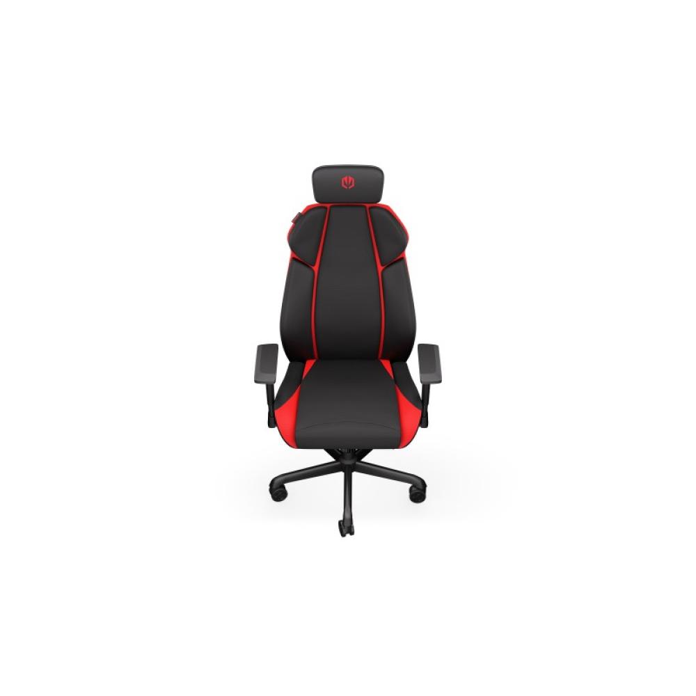 ENDORFY - Meta RD Butaca para jugar Asiento acolchado Negro, Rojo