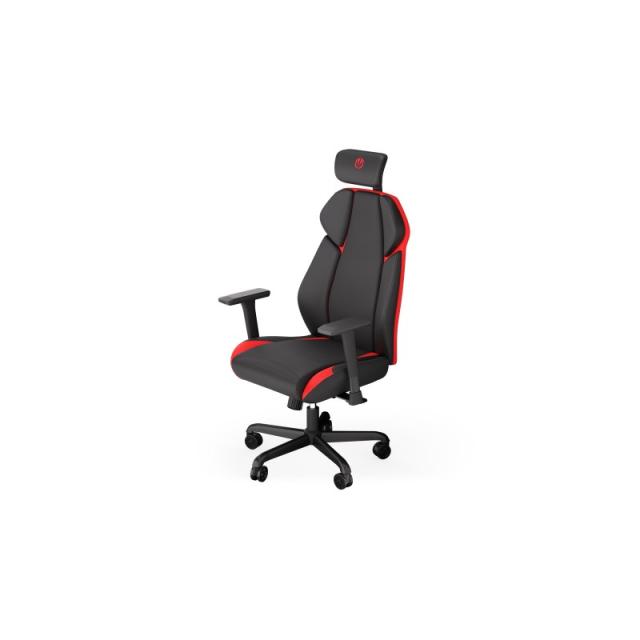ENDORFY - Meta RD Butaca para jugar Asiento acolchado Negro, Rojo