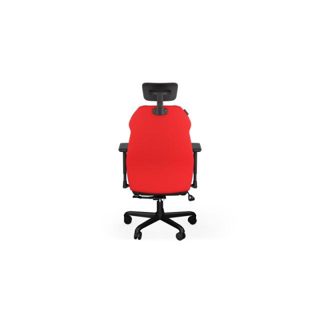 ENDORFY - Meta RD Butaca para jugar Asiento acolchado Negro, Rojo