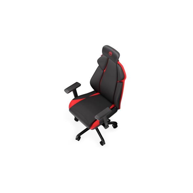 ENDORFY - Meta RD Butaca para jugar Asiento acolchado Negro, Rojo