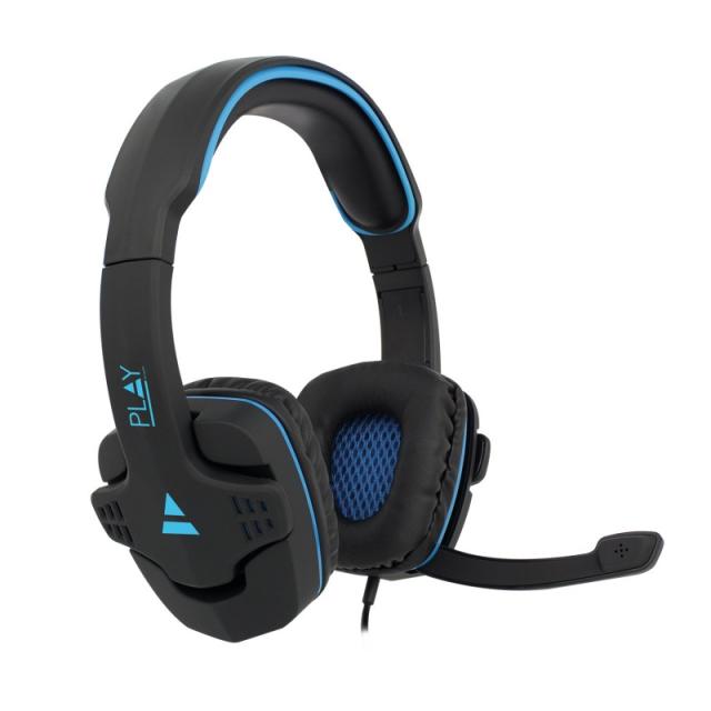 Ewent - PL3320 auricular y casco Auriculares Alámbrico Diadema Juego Negro