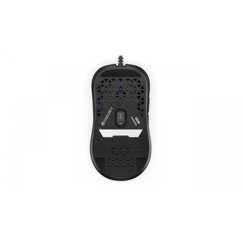 ENDORFY - GEM ratón Juego Ambidextro USB Tipo C Óptico 8000 DPI