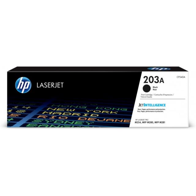 HP - Cartucho de tóner Original LaserJet 203A negro