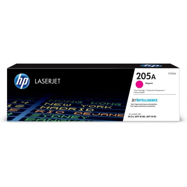 HP - Cartucho de tóner Original LaserJet 205A magenta