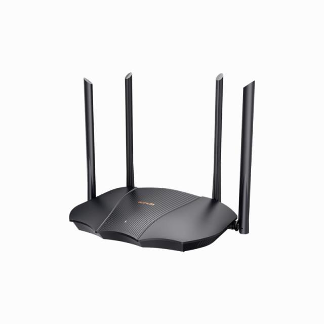Tenda - TX9 PRO router inalámbrico Gigabit Ethernet Doble banda (2,4 GHz / 5 GHz) Negro