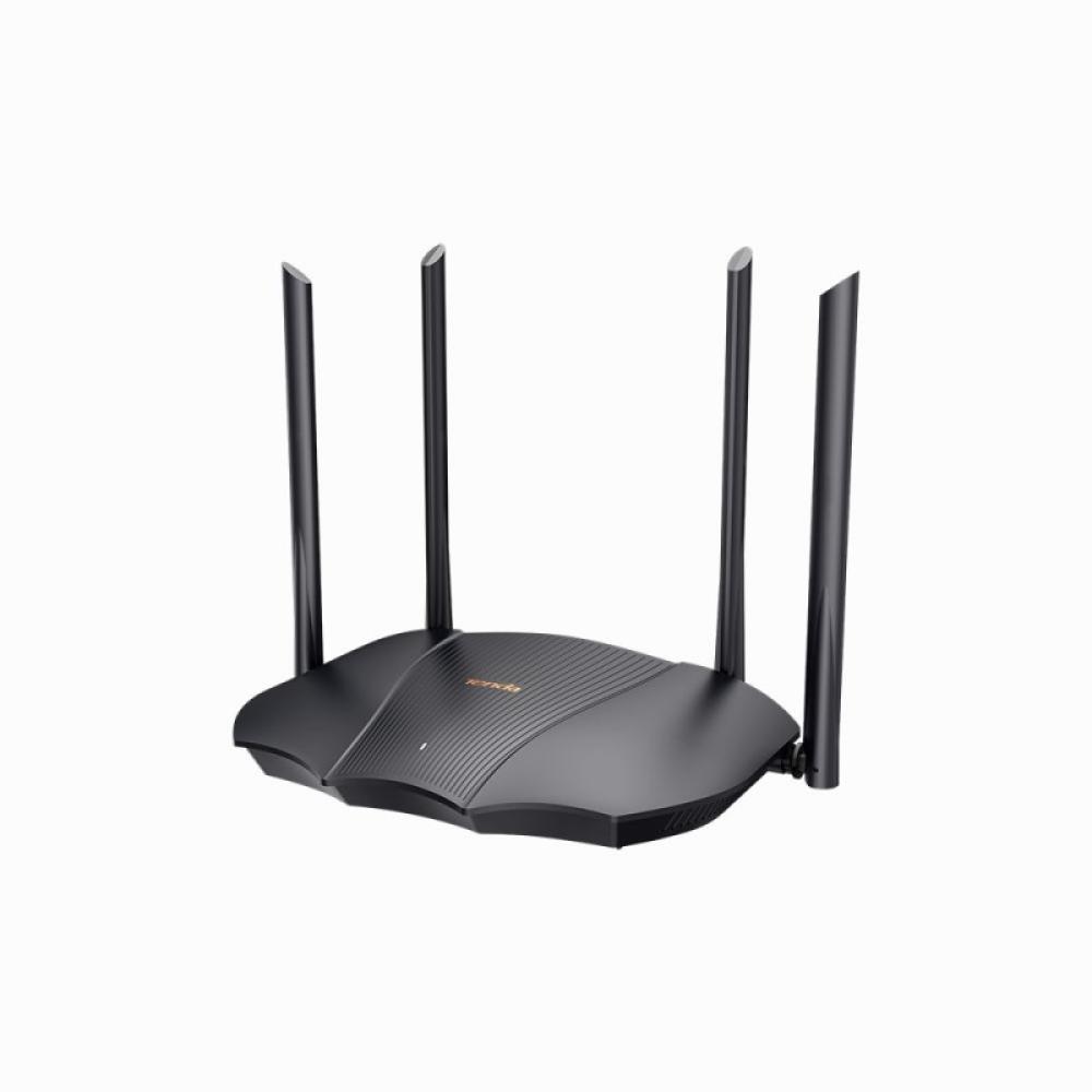 Tenda - TX9 PRO router inalámbrico Gigabit Ethernet Doble banda (2,4 GHz / 5 GHz) Negro