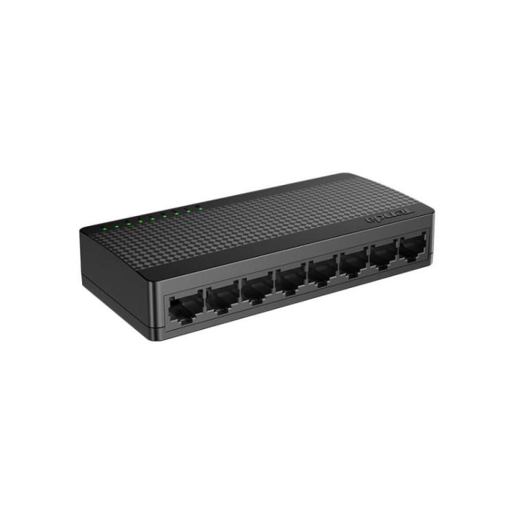 Tenda - SG108M switch No administrado Gigabit Ethernet (10/100/1000) Negro