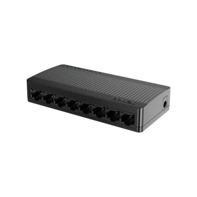Tenda - SG108M switch No administrado Gigabit Ethernet (10/100/1000) Negro