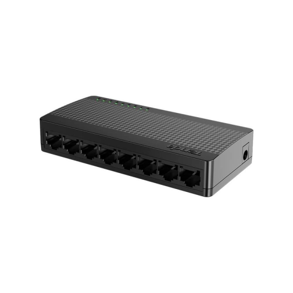 Tenda - SG108M switch No administrado Gigabit Ethernet (10/100/1000) Negro