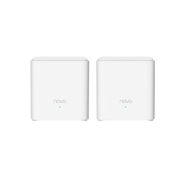 Tenda - EX3 (2-pack) Doble banda (2,4 GHz / 5 GHz) Wi-Fi 6 (802.11ax) Blanco 1 Interno