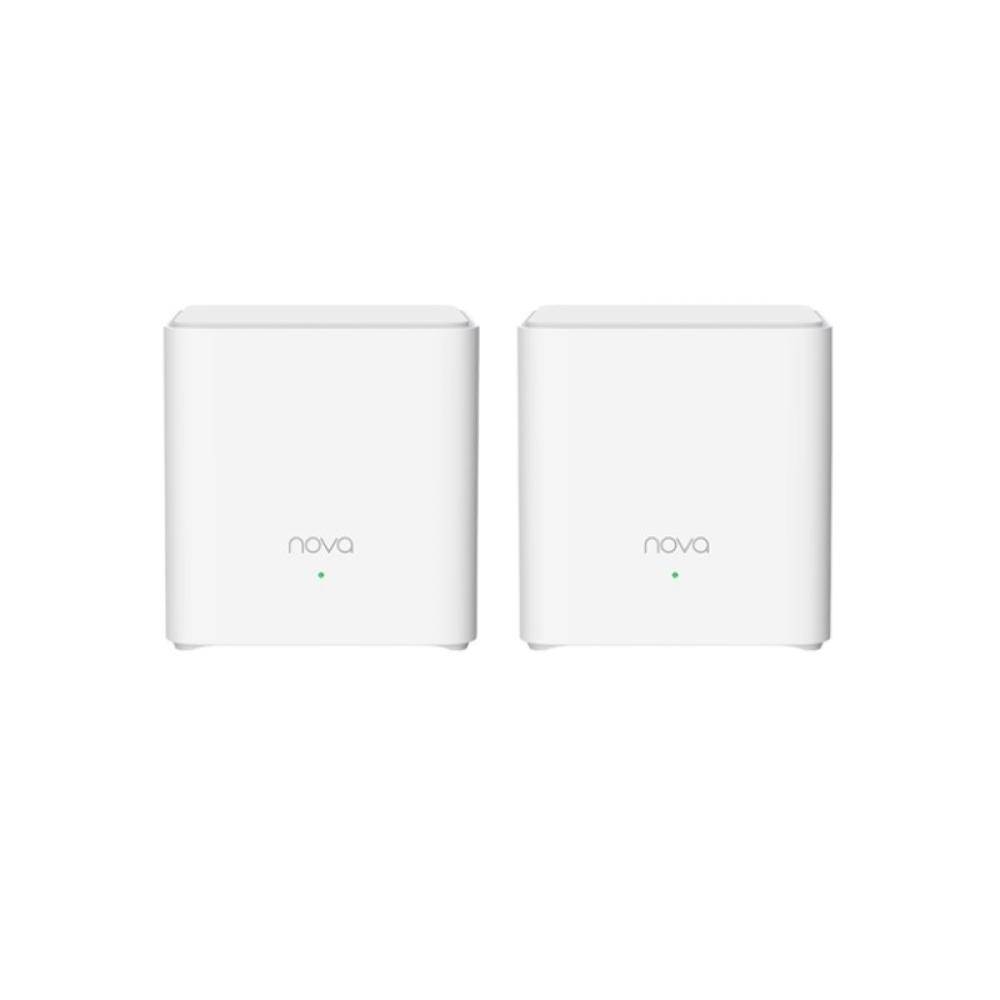 Tenda - EX3 (2-pack) Doble banda (2,4 GHz / 5 GHz) Wi-Fi 6 (802.11ax) Blanco 1 Interno