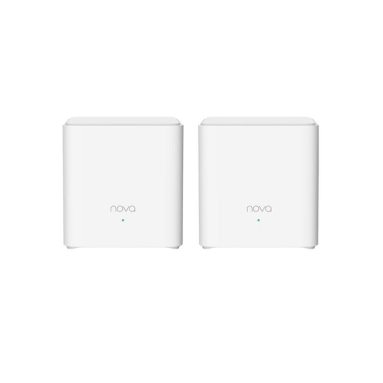 Tenda - EX3 (2-pack) Doble banda (2,4 GHz / 5 GHz) Wi-Fi 6 (802.11ax) Blanco 1 Interno