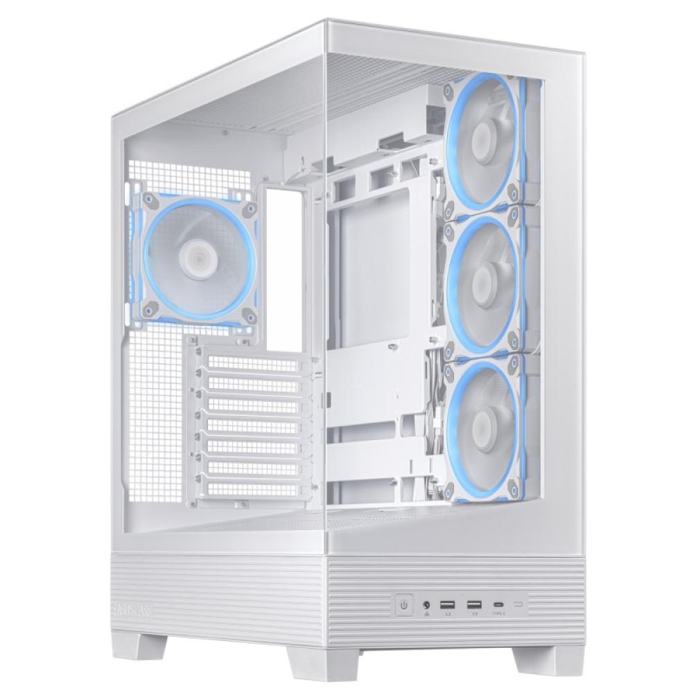ASUS - A31 Plus TG ARGB WHITE Midi Tower Blanco
