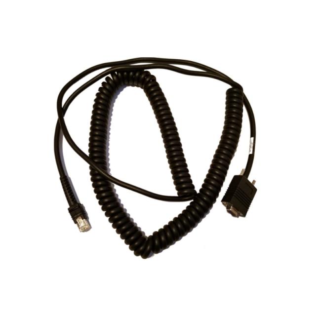 Zebra - CBA-R62-C20PAR cable de serie Negro 6 m DB9