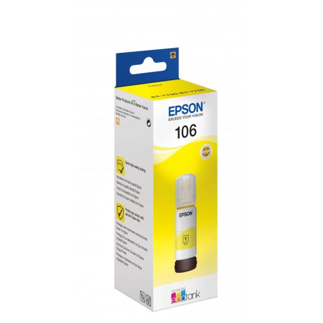 Epson - 106 EcoTank Yellow ink bottle