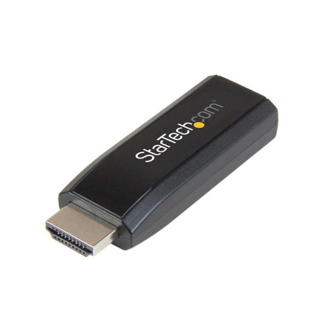 StarTech.com - Adaptador compacto de vídeo HDMI a VGA con audio