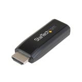 StarTech.com - Adaptador compacto de vídeo HDMI a VGA con audio