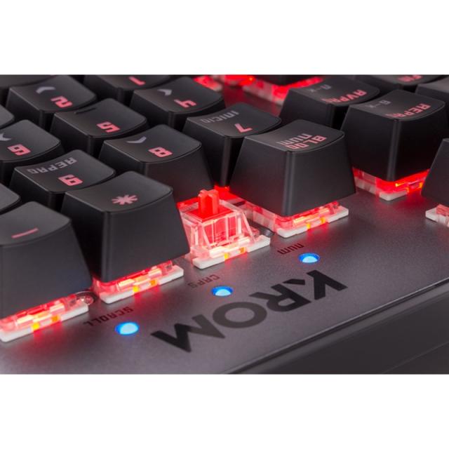 Krom - Kernel teclado Juego USB Negro