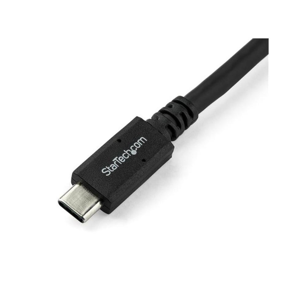 StarTech.com - Cable de 1,8m USB-C a USB-C - PD de 5A - USB TipoC - Certificado para Funcionar con Chromebook - USB-IF - M a M -