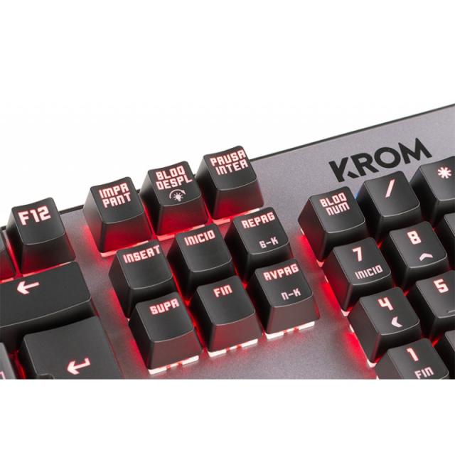 Krom - Kernel teclado Juego USB Negro