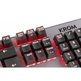 Krom - Kernel teclado Juego USB Negro