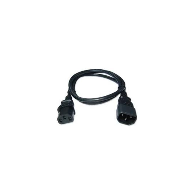 Zebra - CS-CAB-IEC-L cable de transmisión Negro 1 m C13 acoplador C14 acoplador
