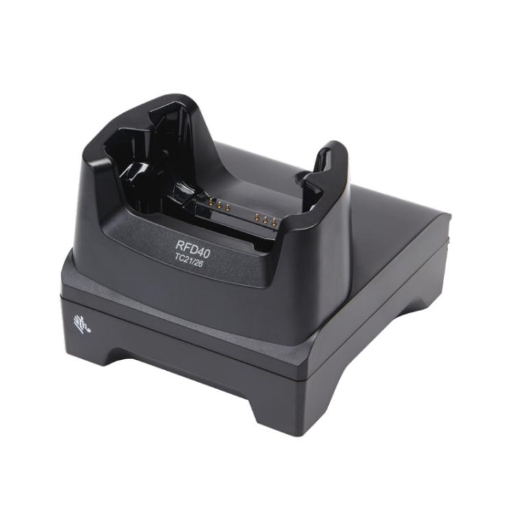 Zebra - CRD1S0T-RFD40-TC2X-CHG-1R cargador de dispositivo móvil Ordenador portátil, Lector RFID Negro Corriente alterna Interior