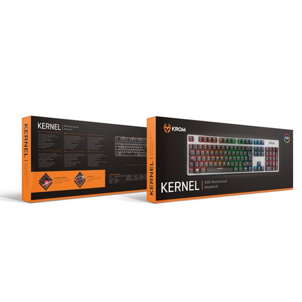 Krom - Kernel teclado Juego USB Negro