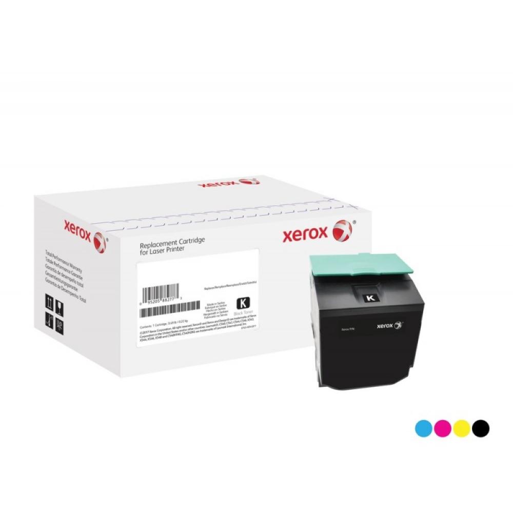 Xerox - Cartucho de tóner magenta. Equivalente a Lexmark C540H1MG, C540H2MG. Compatible con Lexmark C540, C543, C544, C546, X543