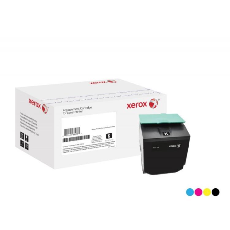 Xerox - Cartucho de tóner magenta. Equivalente a Lexmark C540H1MG, C540H2MG. Compatible con Lexmark C540, C543, C544, C546, X543