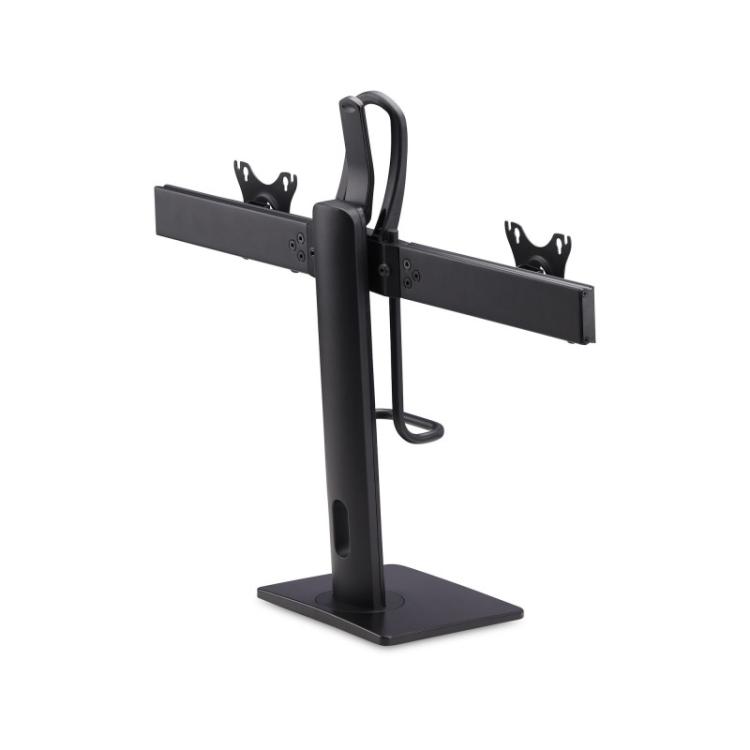 StarTech.com - Soporte de Escritorio de Travesaño para Dos Monitores de 27 Pulgadas - Capacidad de 12kg - Soporte VESA de 75x75