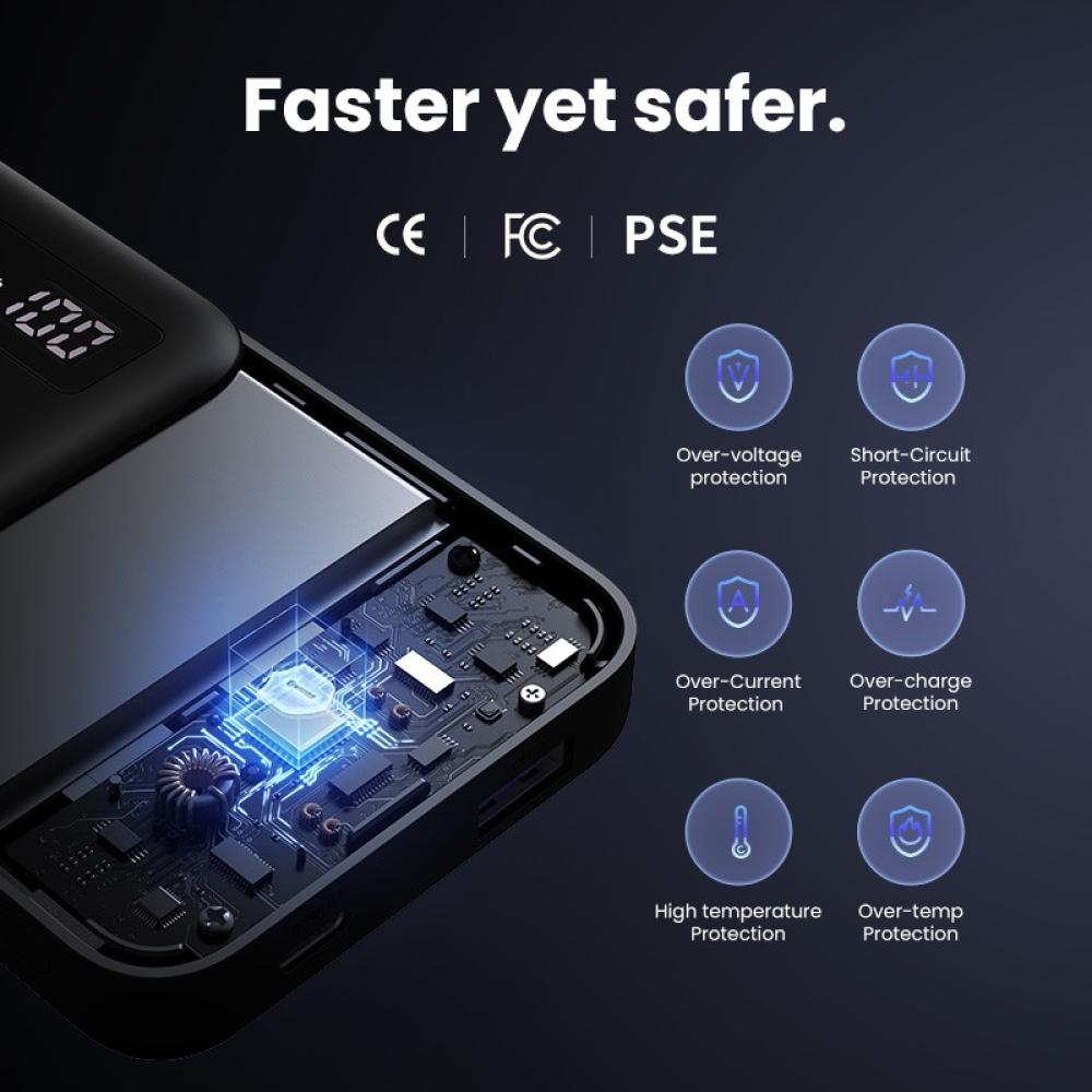 Ugreen - 25742 batería externa Ión de litio 10000 mAh Negro