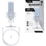 HyperX - QuadCast 2 - Micrófono USB (Frost)