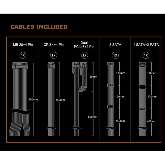 Asrock - Challenger CL-650B unidad de fuente de alimentación 650 W 20+4 pin ATX ATX Negro