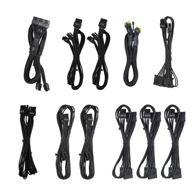 Asrock - Phantom Gaming PG-1000G unidad de fuente de alimentación 750 W 20+4 pin ATX ATX Negro