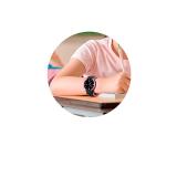 SaveFamily - Slim 3,25 cm (1.28") IPS Digital Pantalla táctil Rosa GPS (satélite)